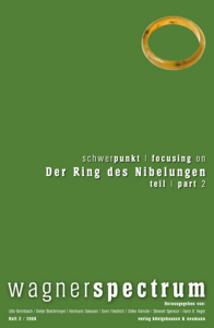 Der Ring des Nibelungen – Udo Bermbach (Hrsg.), Dieter Borchmeyer (Hrsg.), Hermann Danuser (Hrsg.), Sven Friedrich (Hrsg.), Ulrike Kienzle (Hrsg.), Hans R Vaget (Hrsg.) – ISBN 9783826035753 / 978-3-8260-3575-3 / 978-3-82-603575-3