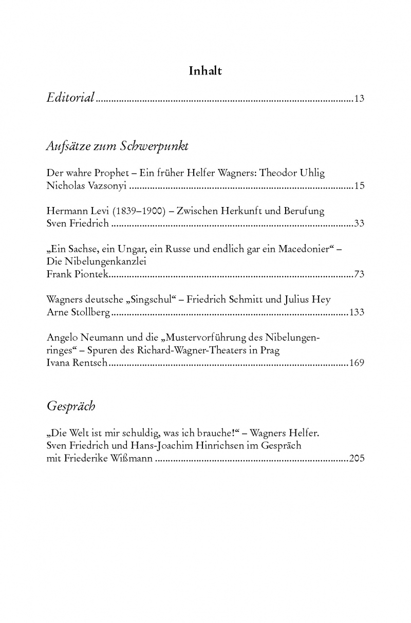 wagnerspectrum – Schwerpunkt: Wagners Helfer – Friederike Wißmann (Hrsg.), Ivana Rentsch (Hrsg.), Sven Friedrich (Hrsg.), Hans-Joachim Hinrichsen (Hrsg.), Arne Stollberg (Hrsg.), Nicholas Vazsonyi (Hrsg.) – ISBN 9783826076831 / 978-3-8260-7683-1 / 978-3-82-607683-1 – Bild 2