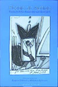 Cover zu Poesie als Auftrag (ISBN 9783826021312)