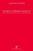 Cover zu Hedwig Conrad-Martius (ISBN 9783826027628)
