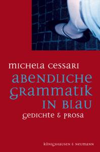 Cover zu Abendliche Grammatik in Blau (ISBN 9783826032844)