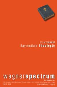 Cover zu wagnerspectrum (ISBN 9783826042829)
