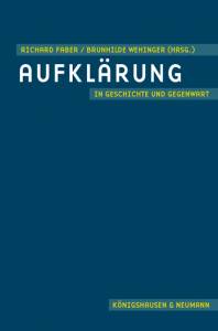 Cover zu Aufklärung in Geschichte und Gegenwart (ISBN 9783826043659)
