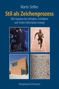 Cover zu Stil als Zeichenprozess (ISBN 9783826046957)