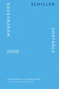 Cover zu Würzburger Schiller Vorträge 2009 (ISBN 9783826048289)