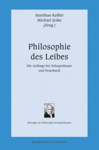 Cover zu Philosophie des Leibes (ISBN 9783826048524)