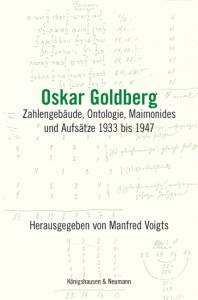 Cover zu Oskar Goldberg (ISBN 9783826051746)
