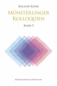 Cover zu Münsterlinger Kolloquien (ISBN 9783826055652)