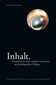 Cover zu Inhalt. (ISBN 9783826056567)