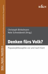 Cover zu Denken fürs Volk? (ISBN 9783826057168)
