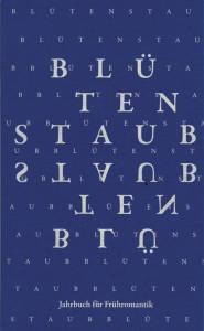 Cover zu Blütenstaub (ISBN 9783826060588)