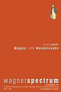 Cover zu wagnerspectrum (ISBN 9783826060786)