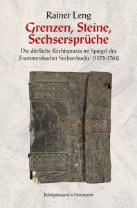 Cover zu Grenzen, Steine, Sechsersprüche (ISBN 9783826061608)
