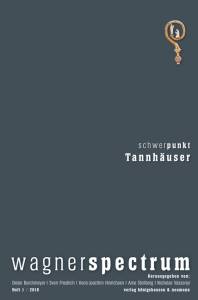 Cover zu wagnerspectrum (ISBN 9783826065316)