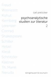 Cover zu Psychoanalytische Studien zur Literatur 2 (ISBN 9783826067730)