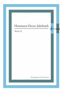 Cover zu Herrmann-Hesse-Jahrbuch, Band 13 (ISBN 9783826072789)