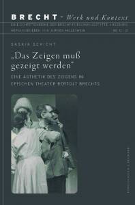 Cover zu »Das Zeigen muß gezeigt werden« (ISBN 9783826073762)