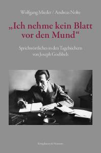 Cover zu »Ich nehme kein Blatt vor den Mund« (ISBN 9783826075223)