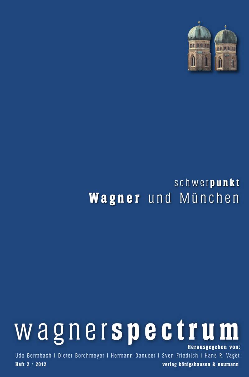 Cover zu wagnerspectrum (ISBN 9783826080142)
