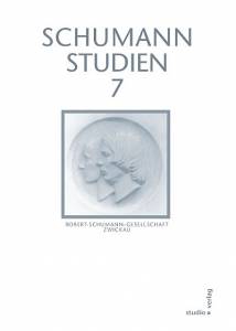 Cover zu Schumann-Studien / Schumann-Studien 7 (ISBN 9783895640476)